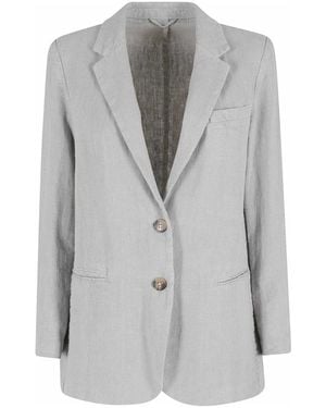 Kiltie Jassen ,Grijs ,Linnen Lucas Blazer