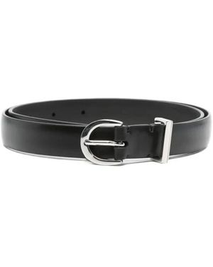 KHAITE Belts - Negro