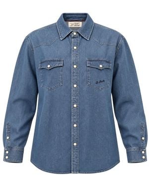 MC2 Saint Barth Denim Shirts - Blu