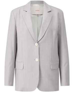 Jucca Klassischer business-blazer - Grau