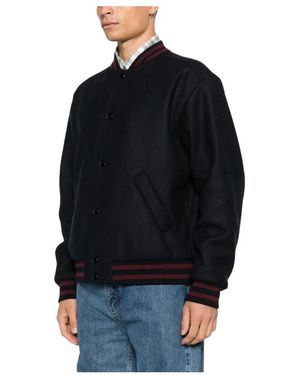 A.P.C. Bomber Jackets - Nero