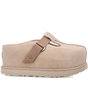 UGG Schoenen ,Suède W Goldenstarn Hi Clog - Naturel