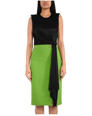 Elisabetta Franchi Midi Dresses - Green