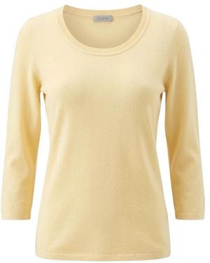 Malo Round-Neck Knitwear - Jaune