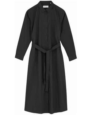 Skall Studio Leigh Shirtdress - Zwart