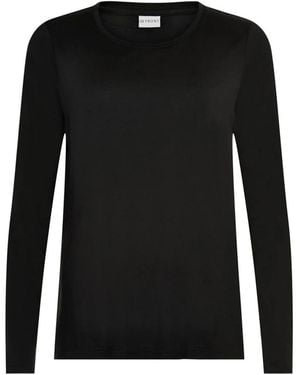iN FRONT Long Sleeve T-Shirts - Black