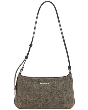 Palm Angels Shoulder Bags - Grigio
