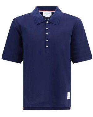 Thom Browne Polo Shirts - Bleu