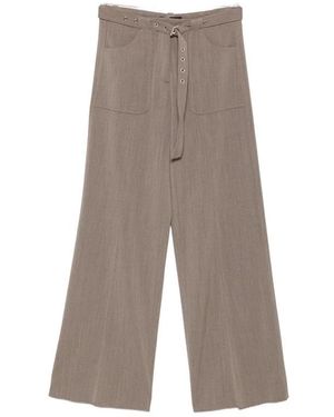 The Seafarer Broeken ,Bruin ,Pant - Grijs