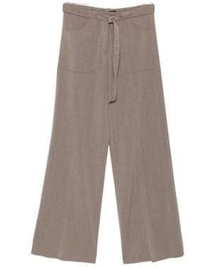 The Seafarer Wide Trousers - Grey