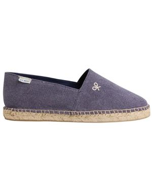 Silbon Klassische Espadrille - Blau