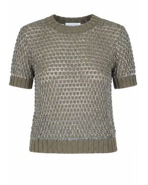 Roberto Collina Round-Neck Knitwear - Grey