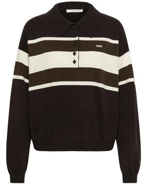 Gestuz Round-Neck Knitwear - Noir