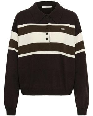 Gestuz Truien & Vesten ,Bruin ,Sweatshirts & Hoodies - Zwart