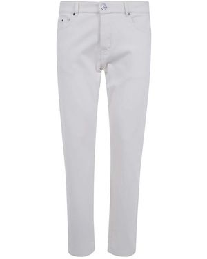 Rrd Broeken ,Wit ,Softwill 5T 2.0 Broek - Grijs