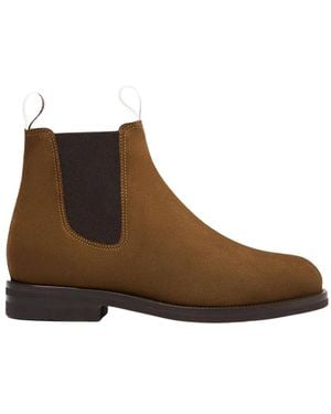SCAROSSO Chelsea Boots - Brown