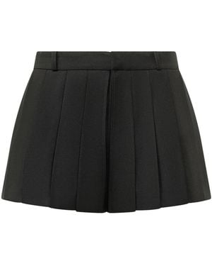 Coperni Multi Pleats Shorts - Zwart