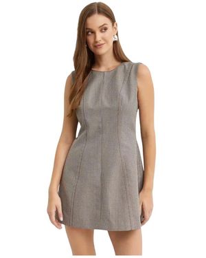 Marni Graues woll mini kleid