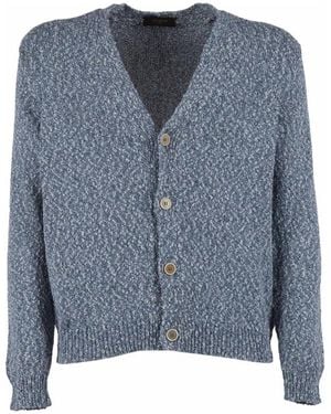 Slowear Cardigan Ml - Blauw