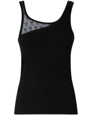 Pinko Sleeveless Tops - Negro