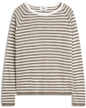 Cinque Cilinda Rundhals-Strickware - Braun