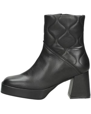 RED-RAG Schoenen ,Zwart ,Enkellaarsjes Hak