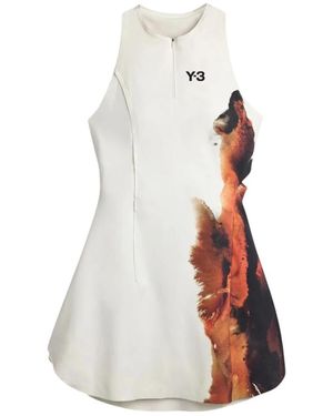 Y-3 Wow Jurk - Wit