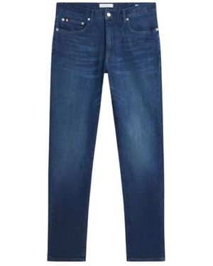 Tommy Hilfiger Jeans ,Blauw ,Katoen Slim Bleecker Jeans