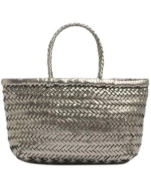 Dragon Diffusion Bamboo Triple Jump Small Bag - Mettallic