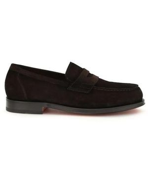 Santoni Loafers - Negro