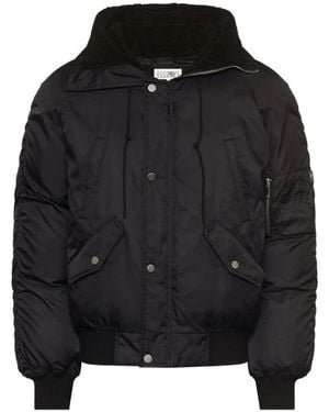 MM6 by Maison Margiela Bomber Jackets - Black