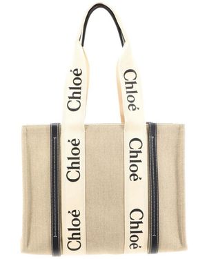 Chloé Tote Bags - Metallic