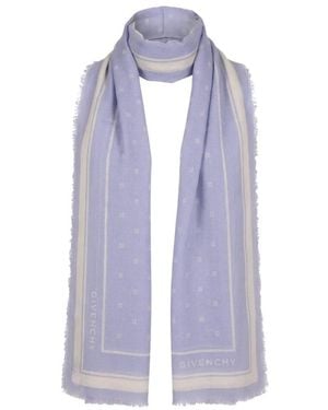 Givenchy Accessoires ,Blauw ,Large Square - Paars