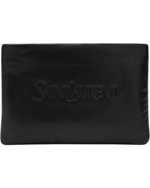 Saint Laurent Clutches - Negro