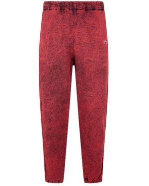 DIESEL Loose-Fit Jeans - Red