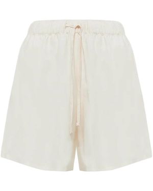Laneus Casual Shorts - Blanco