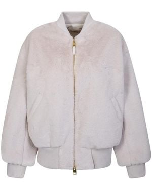 Blanca Vita Bomber Jackets - Grey