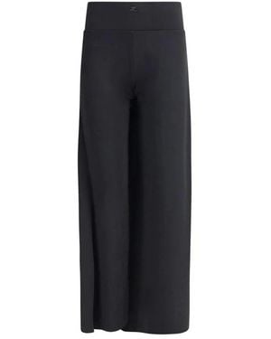 Courreges Wide Trousers - Black