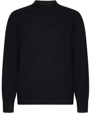 D4.0 Round-Neck Knitwear - Noir