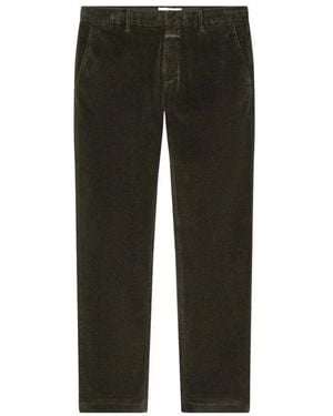 Closed Straight Trousers - Grigio