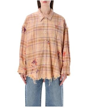 R13 Shirts - Orange