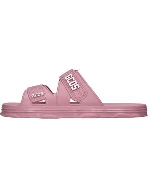 Gcds Platte Rubberen Slippers - Roze