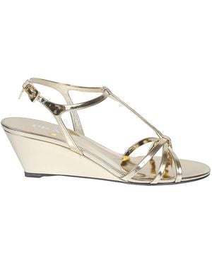 Prada Wedges - Metálico
