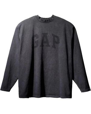 Yeezy Tops ,Grijs ,Katoen Dove L/S T-Shirt - Blauw