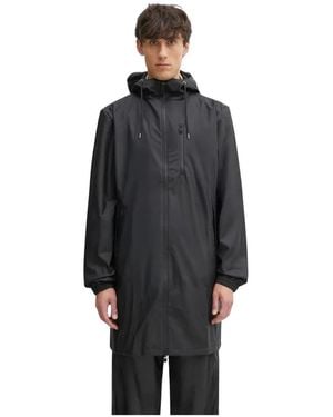 Rains Jassen ,Zwart ,Polyester Long Storm Breaker W3