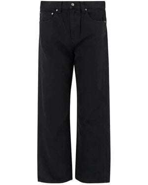 KHAITE Straight Jeans - Zwart