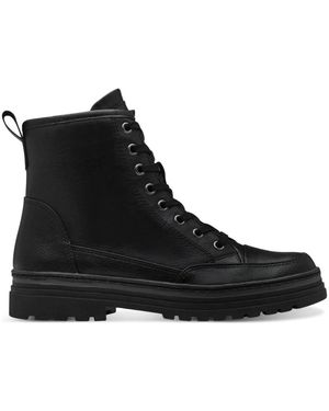 Marco Tozzi Lace-Up Boots - Negro
