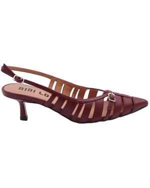 Bibi Lou Court Shoes - Red