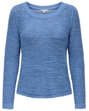 ONLY Round-Neck Strickwaren - Blau
