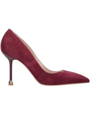 Liu Jo Schoenen ,Rood ,Leer My Demi 04 Decollete - Paars